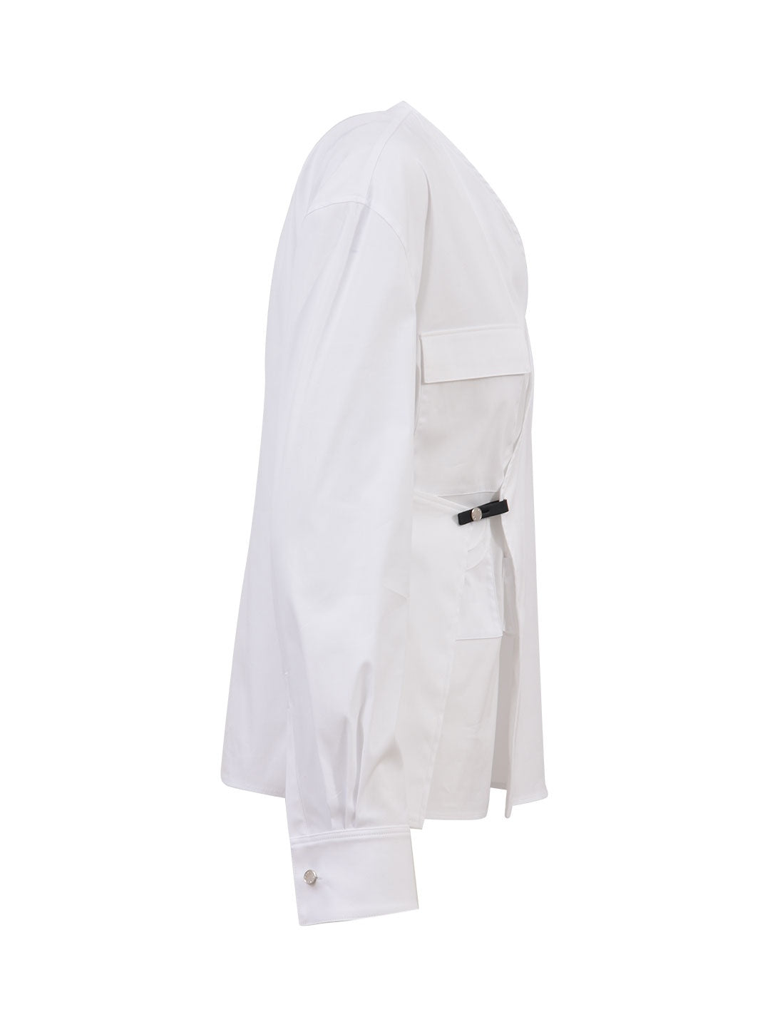 ALYX-OUTLET-SALE-White Wrap Shirt-ARCHIVIST