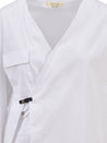 ALYX-OUTLET-SALE-White Wrap Shirt-ARCHIVIST