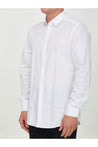 DOLCE&GABBANA-OUTLET-SALE-White cotton shirt-ARCHIVIST