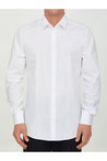 DOLCE&GABBANA-OUTLET-SALE-White cotton shirt-ARCHIVIST