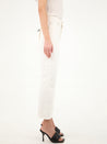 JIL SANDER-OUTLET-SALE-White denim jeans-ARCHIVIST