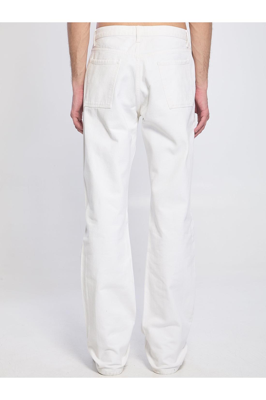 Paciotti-OUTLET-SALE-White jeans-ARCHIVIST