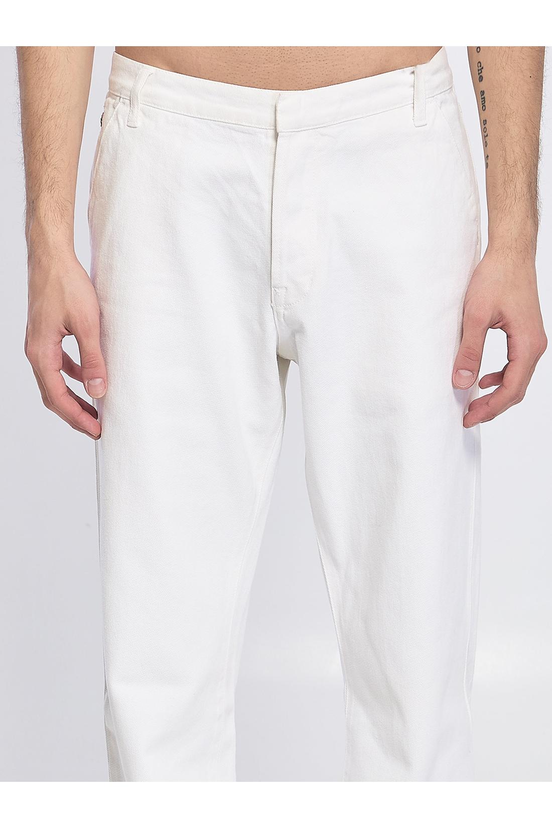 Paciotti-OUTLET-SALE-White jeans-ARCHIVIST