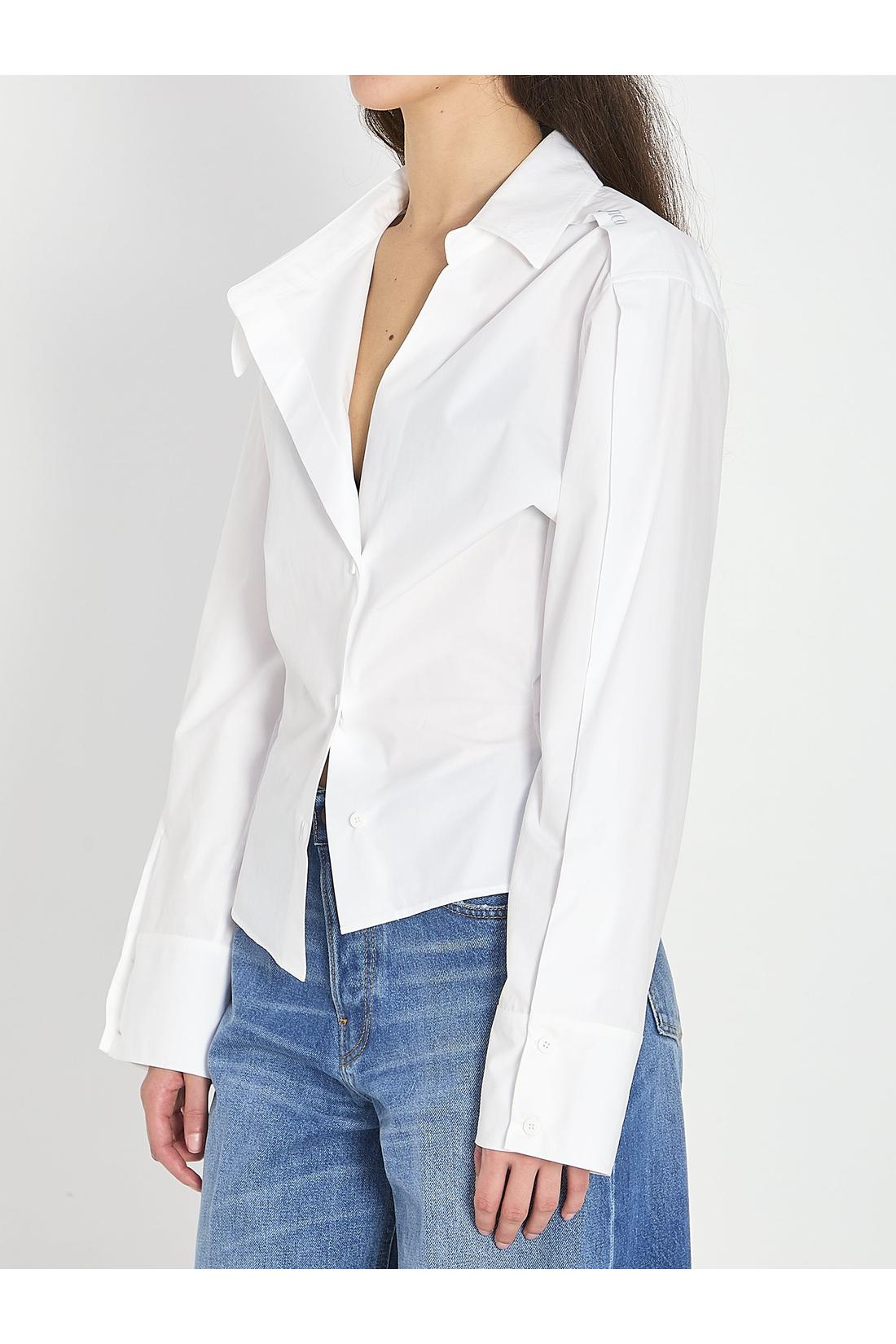 The Attico-OUTLET-SALE-White shirt-ARCHIVIST