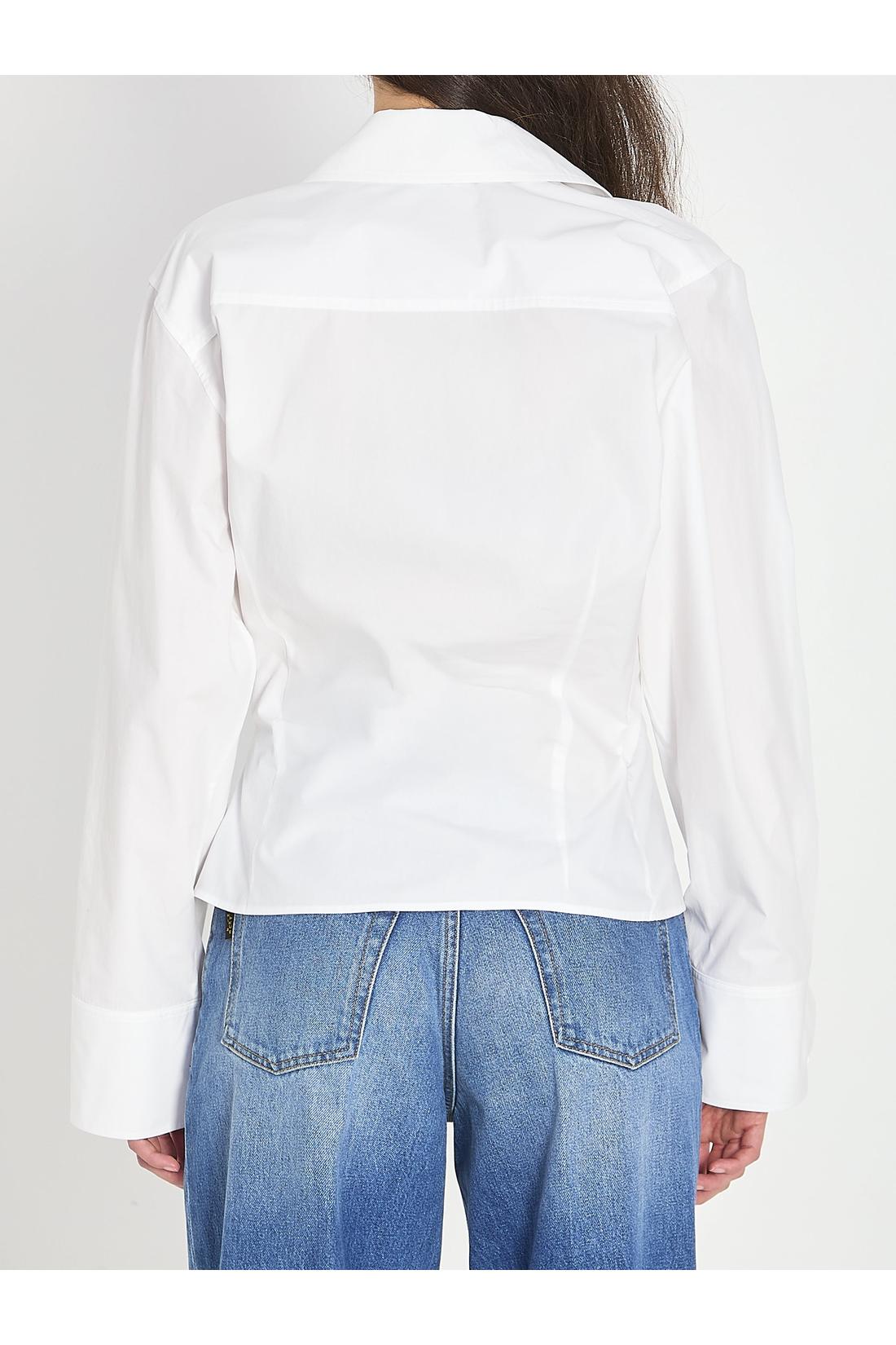 The Attico-OUTLET-SALE-White shirt-ARCHIVIST