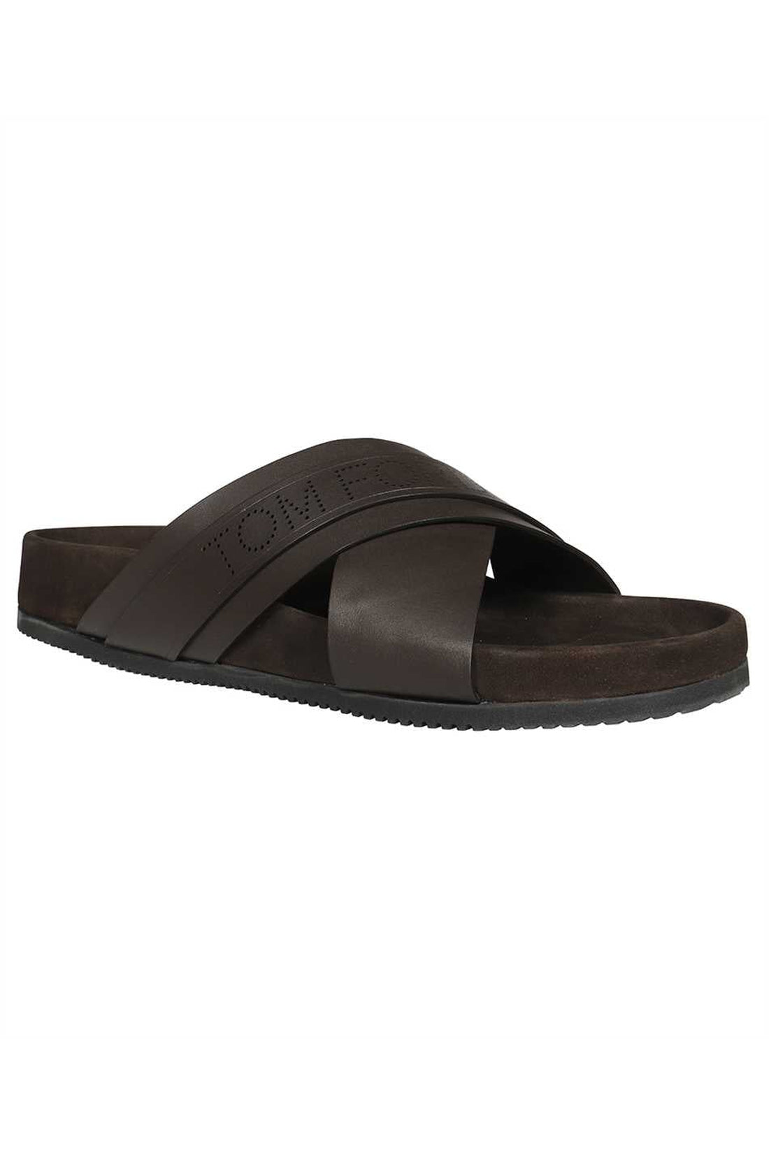 Tom Ford-OUTLET-SALE-Wicklow leather slides-ARCHIVIST