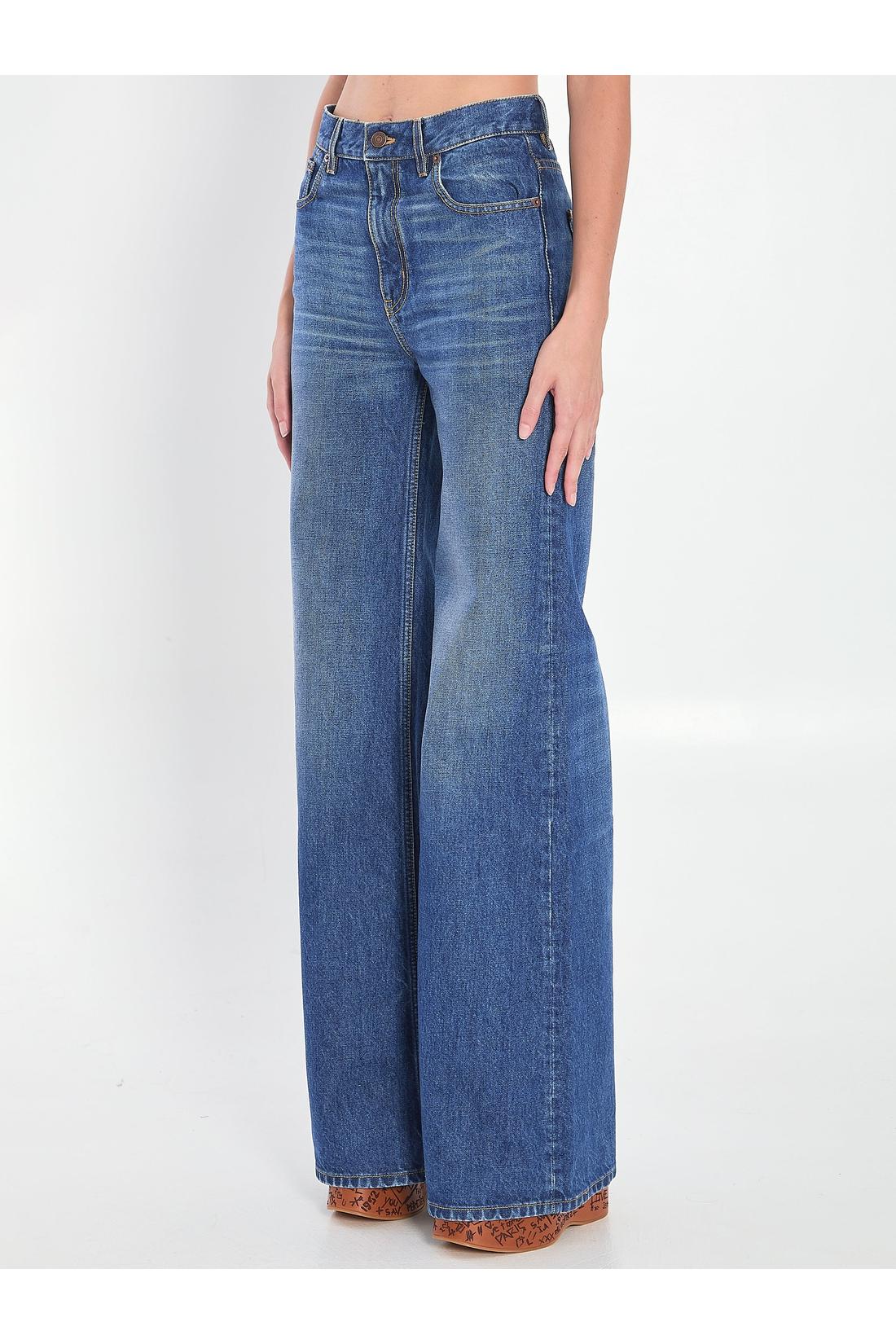 Chloé-OUTLET-SALE-Wide-leg Jeans-ARCHIVIST