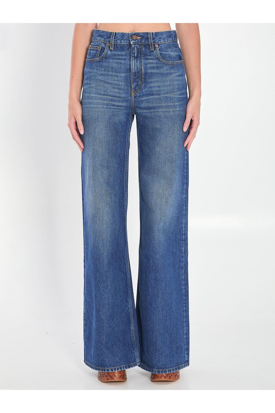 Chloé-OUTLET-SALE-Wide-leg Jeans-ARCHIVIST