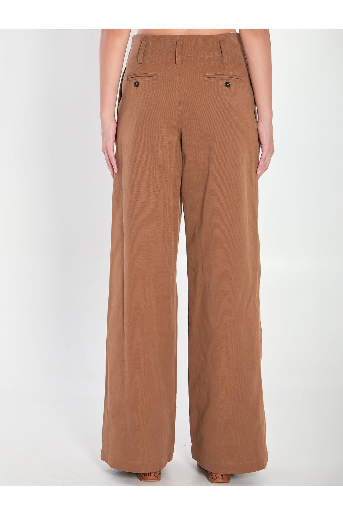 Chloé-OUTLET-SALE-Wide-leg Trousers-ARCHIVIST
