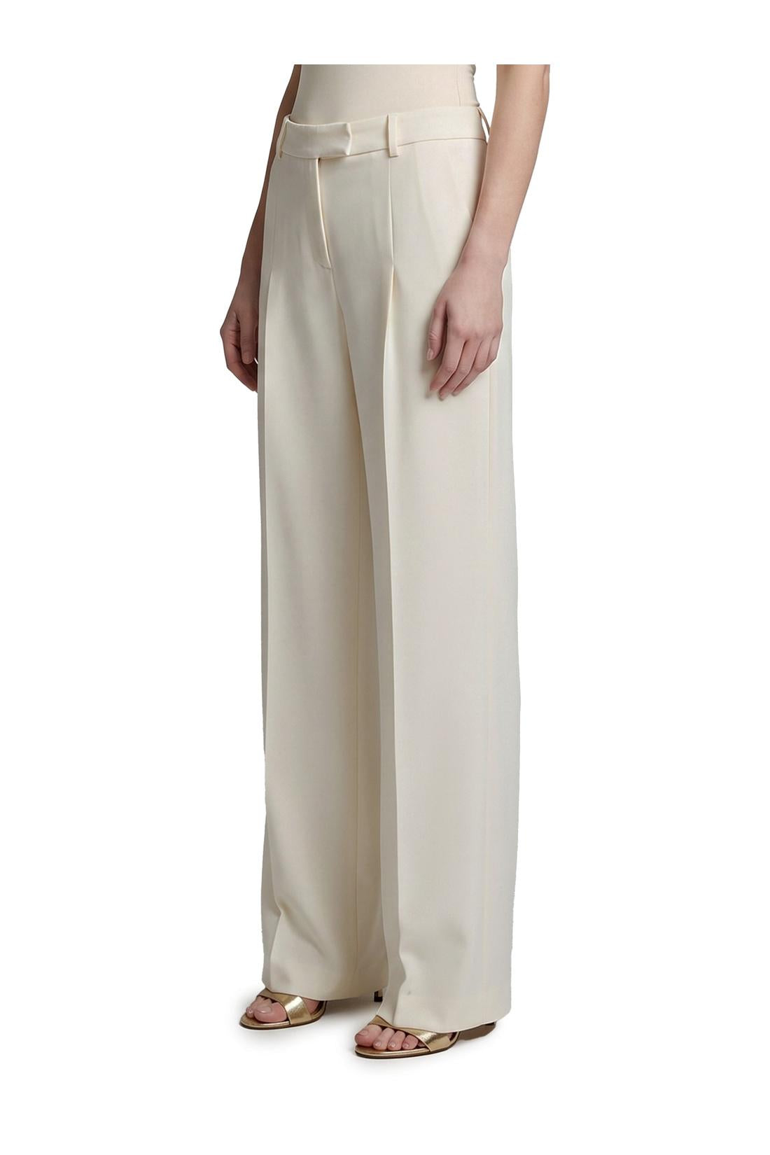 Federica tosi-OUTLET-SALE-Wide-leg cady trousers-ARCHIVIST