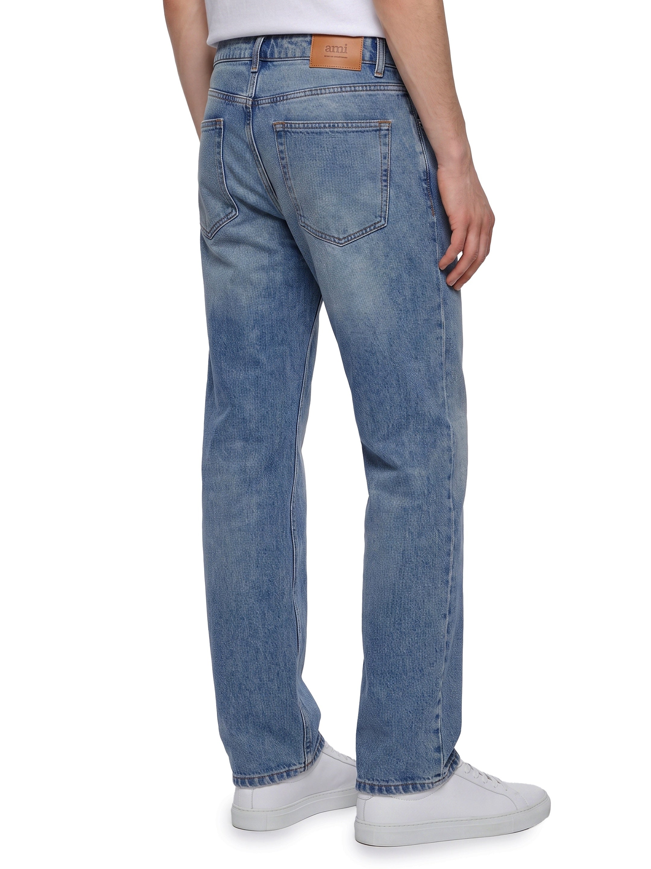 Ami paris-OUTLET-SALE-Wide-leg jeans-ARCHIVIST