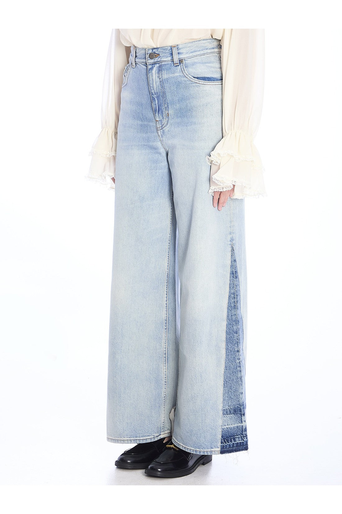 CHLOE-OUTLET-SALE-Wide-leg jeans-ARCHIVIST