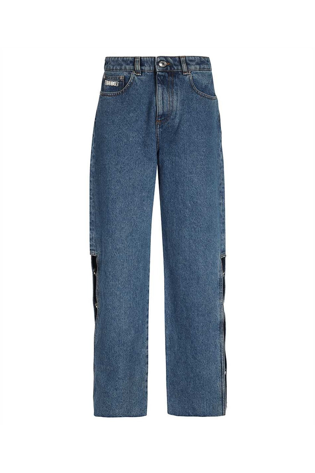 GCDS-OUTLET-SALE-Wide-leg jeans-ARCHIVIST