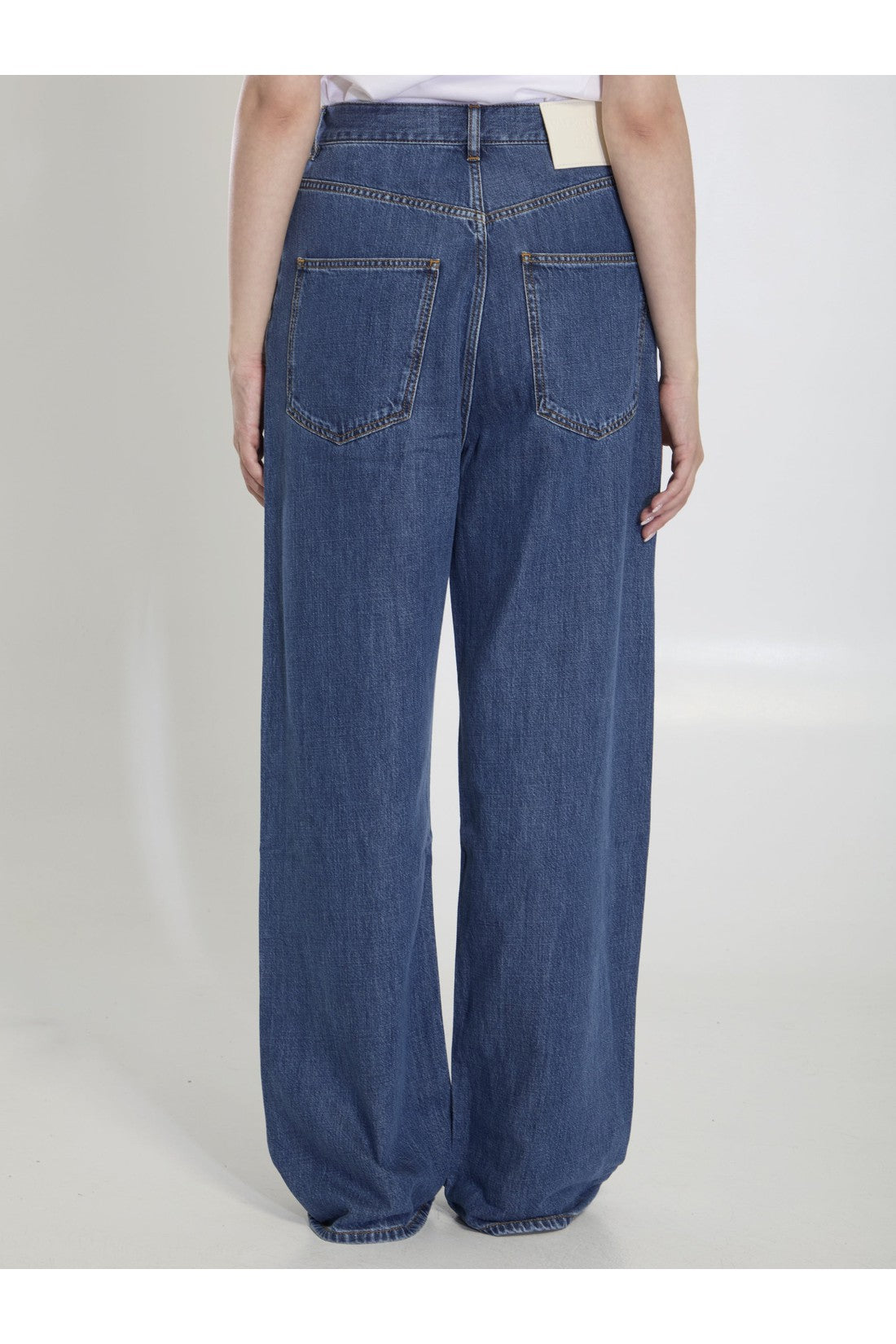 VALENTINO GARAVANI-OUTLET-SALE-Wide- leg jeans-ARCHIVIST