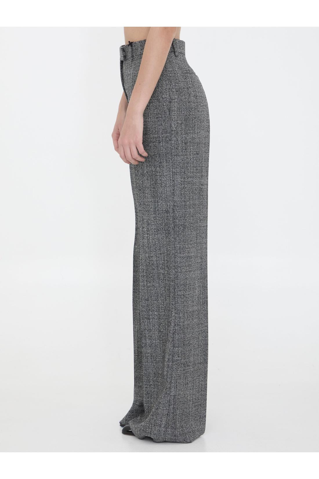 Valentino Garavani-OUTLET-SALE-Wide-leg trousers-ARCHIVIST