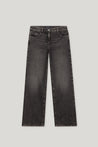 Luisa Cerano-Wideleg-Denim-Hosen-Black-Deal-Outlet-by-ARCHIVIST