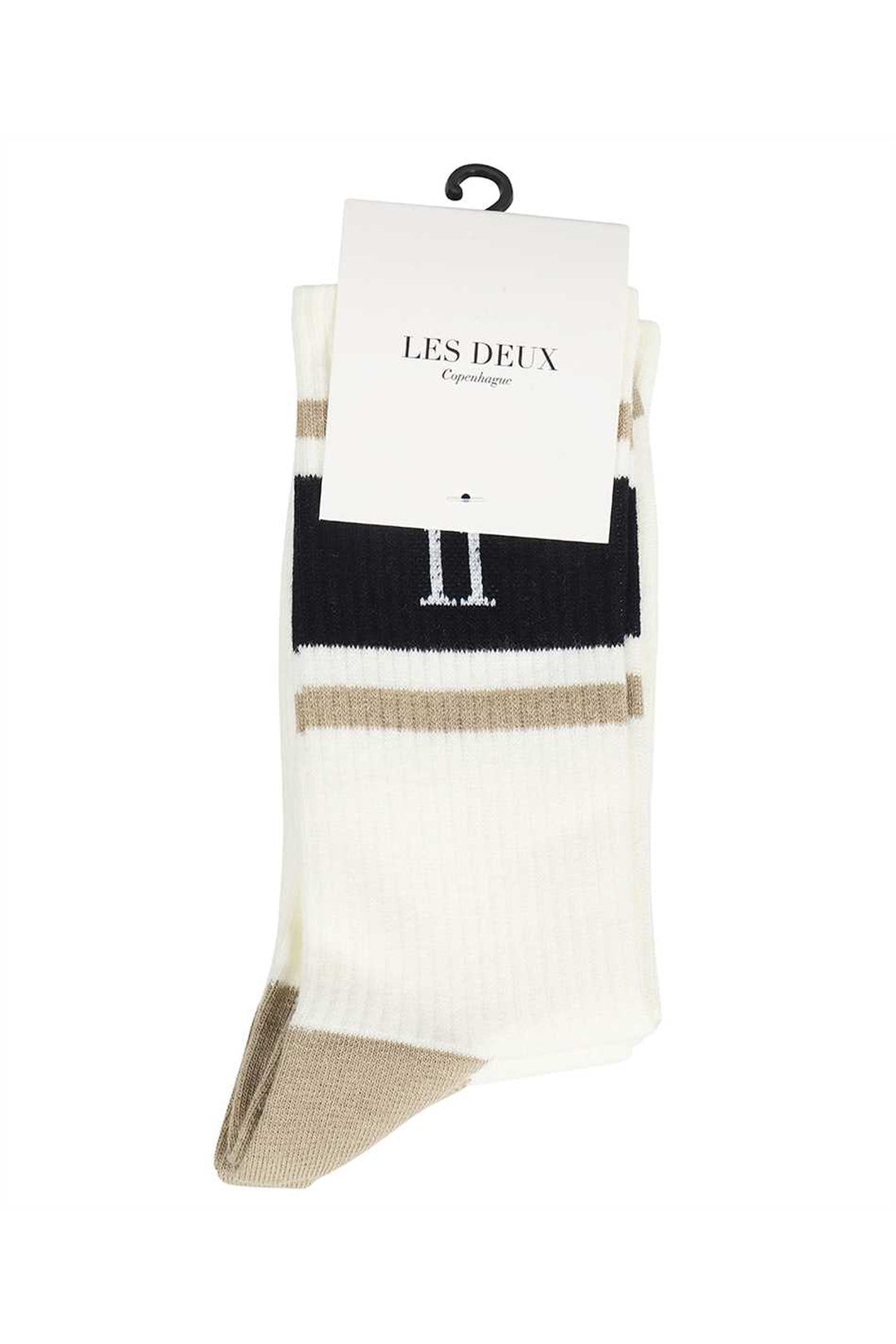 Les Deux-OUTLET-SALE-William logo cotton blend socks-ARCHIVIST