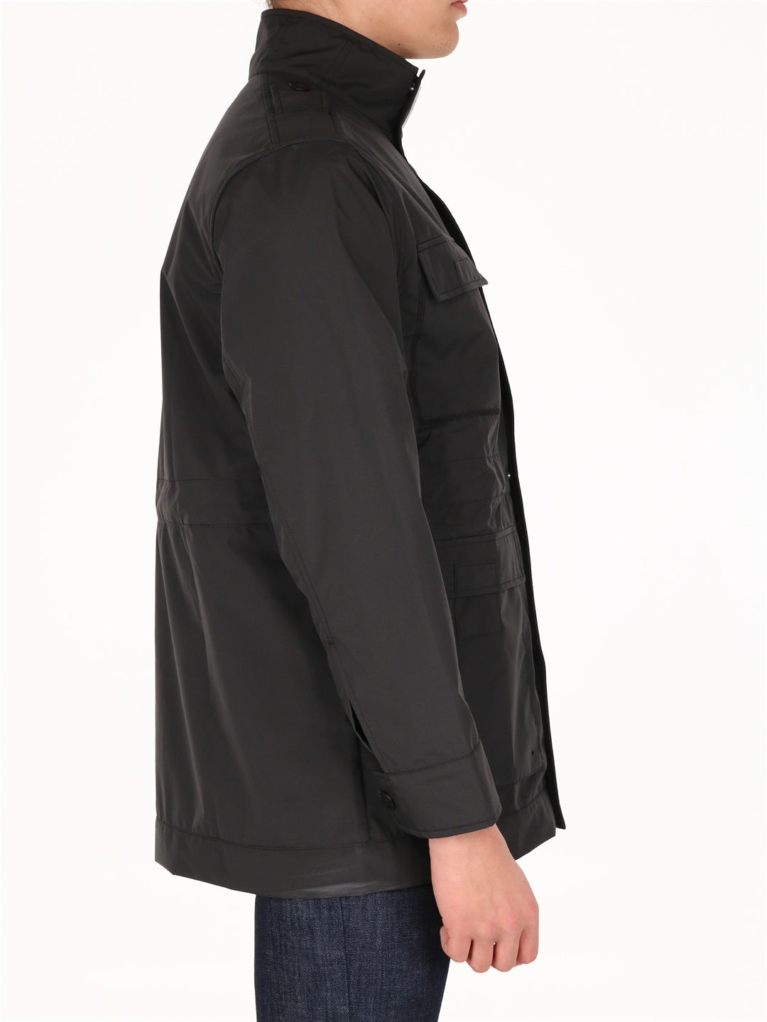 A-COLD-WALL-OUTLET-SALE-Windproof jacket 4 pockets black-ARCHIVIST