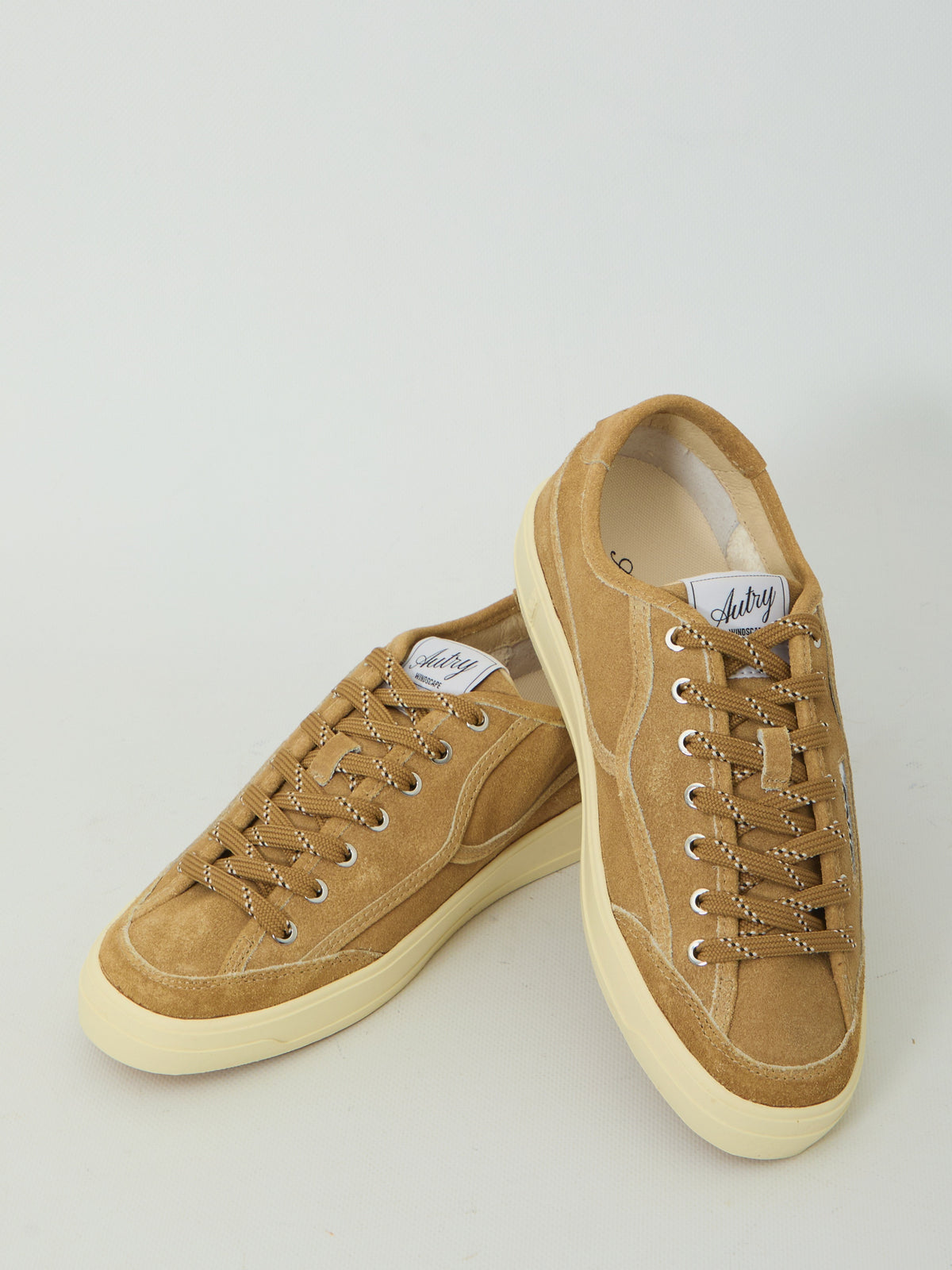 Autry-OUTLET-SALE-Windscape low sneakers in suede foam-ARCHIVIST