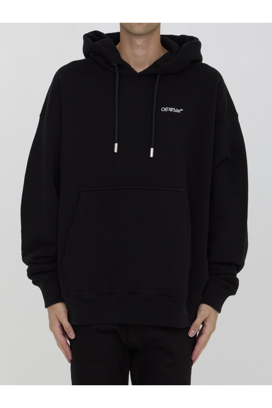 OFF WHITE-OUTLET-SALE-Windy Arrow skate hoodie-ARCHIVIST