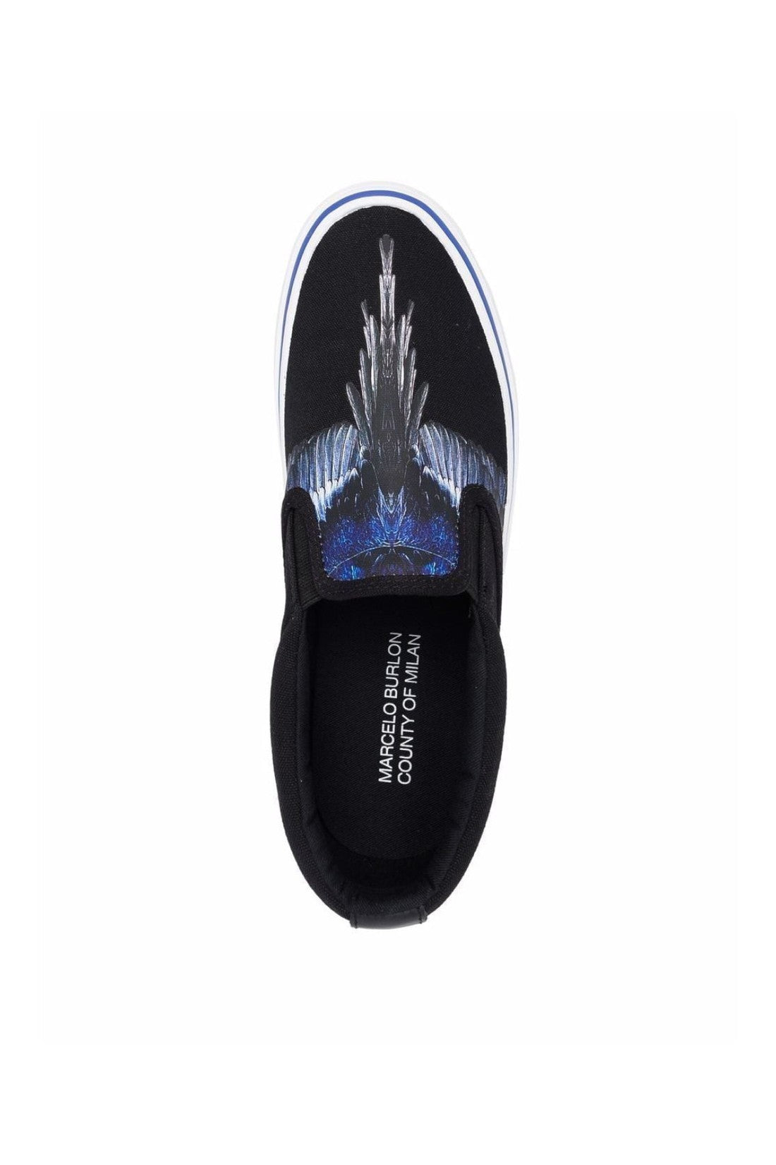 Marcelo Burlon-OUTLET-SALE-Wings Logo Slip-On Sneakers-ARCHIVIST