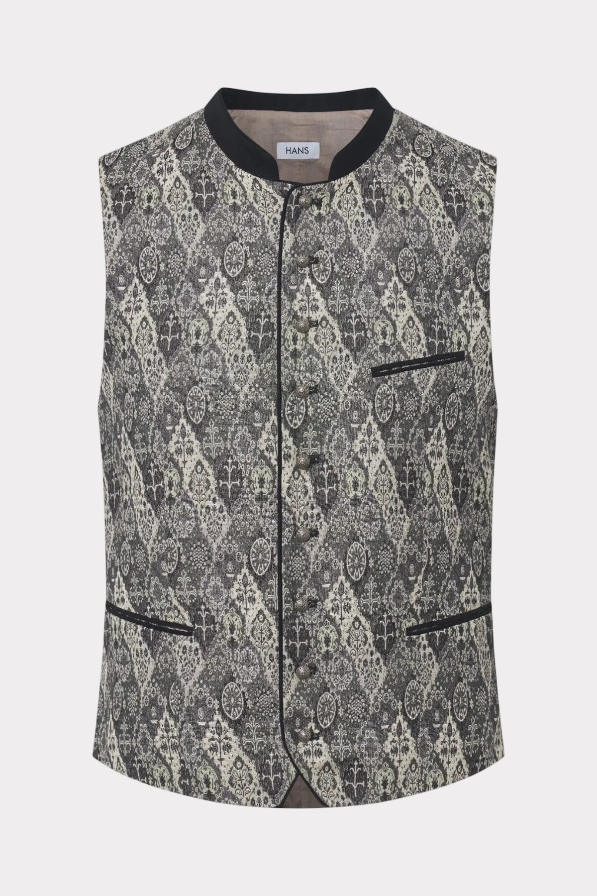 Herren Weste Wolfi-Jacken & Mäntel-Felicitas-OUTLET-46-tanne/allover-ARCHIVIST-ARCHIVE-SALE
