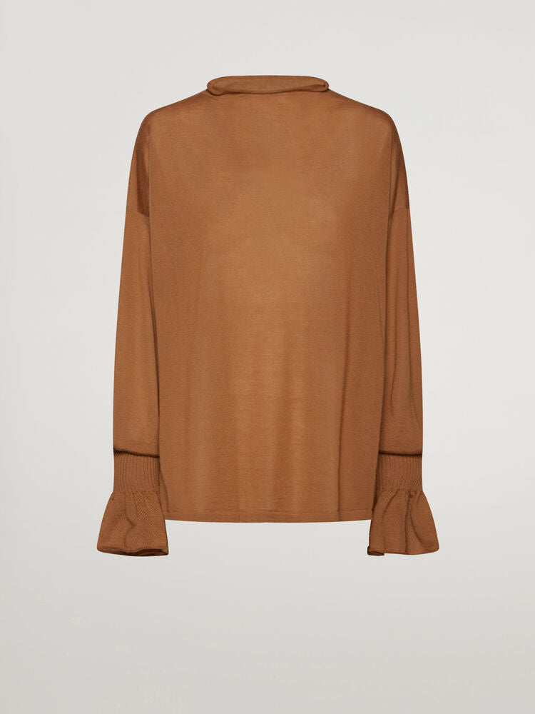 Cashmere Loose Top Long Sleeve-Shirts-Wolford-OUTLET-ARCHIVIST