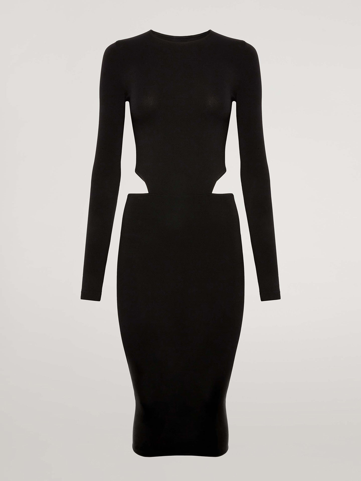 Cutout Midi Dress-Kleider & Röcke-Wolford-OUTLET-L-black-ARCHIVIST