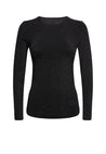 Metallic Top Long Sleeves-Kleider & Röcke-Wolford-OUTLET-ARCHIVIST