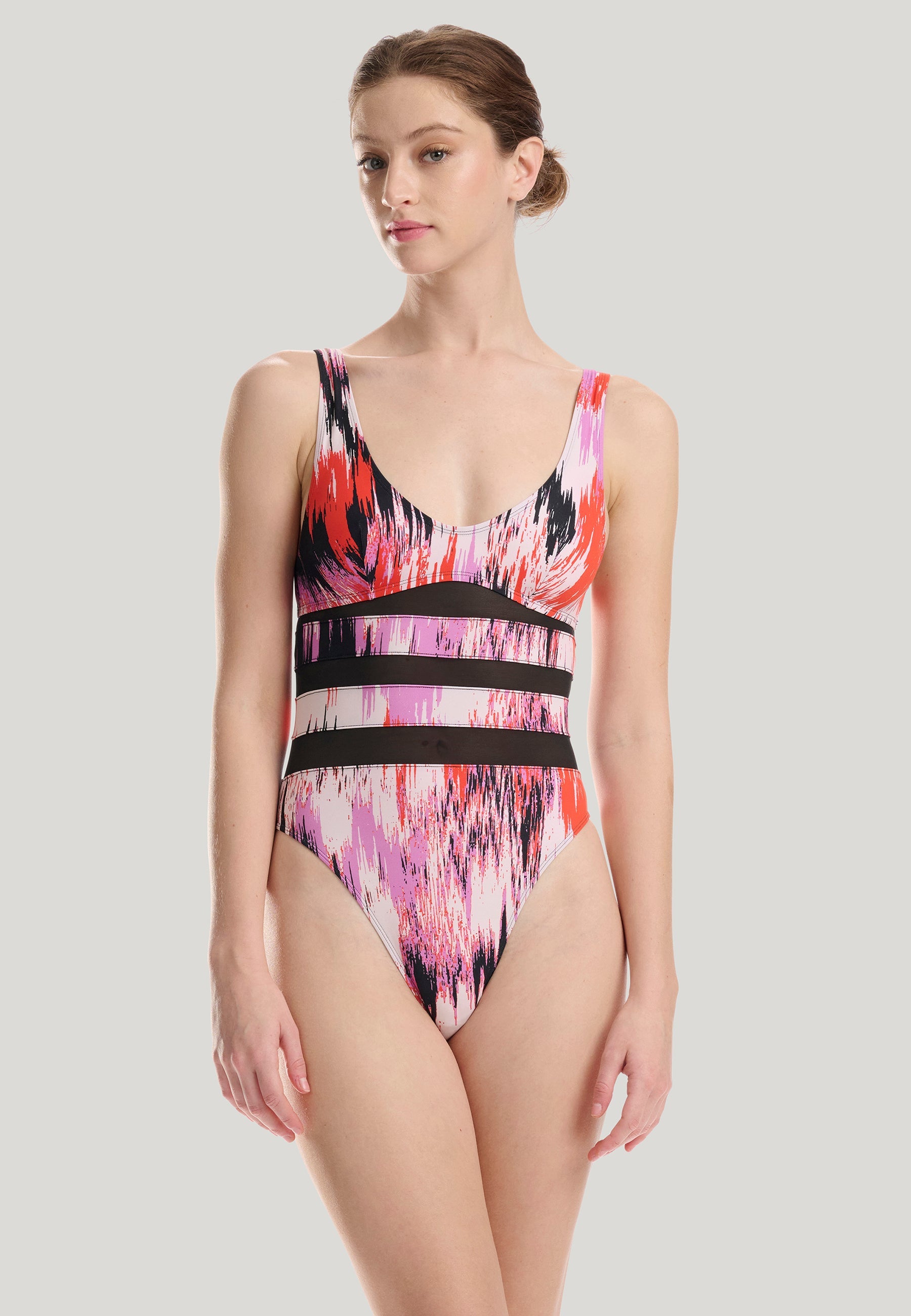 Sheer & Opaque Swimsuit-Swimwear-Wolford-OUTLET-ARCHIVIST