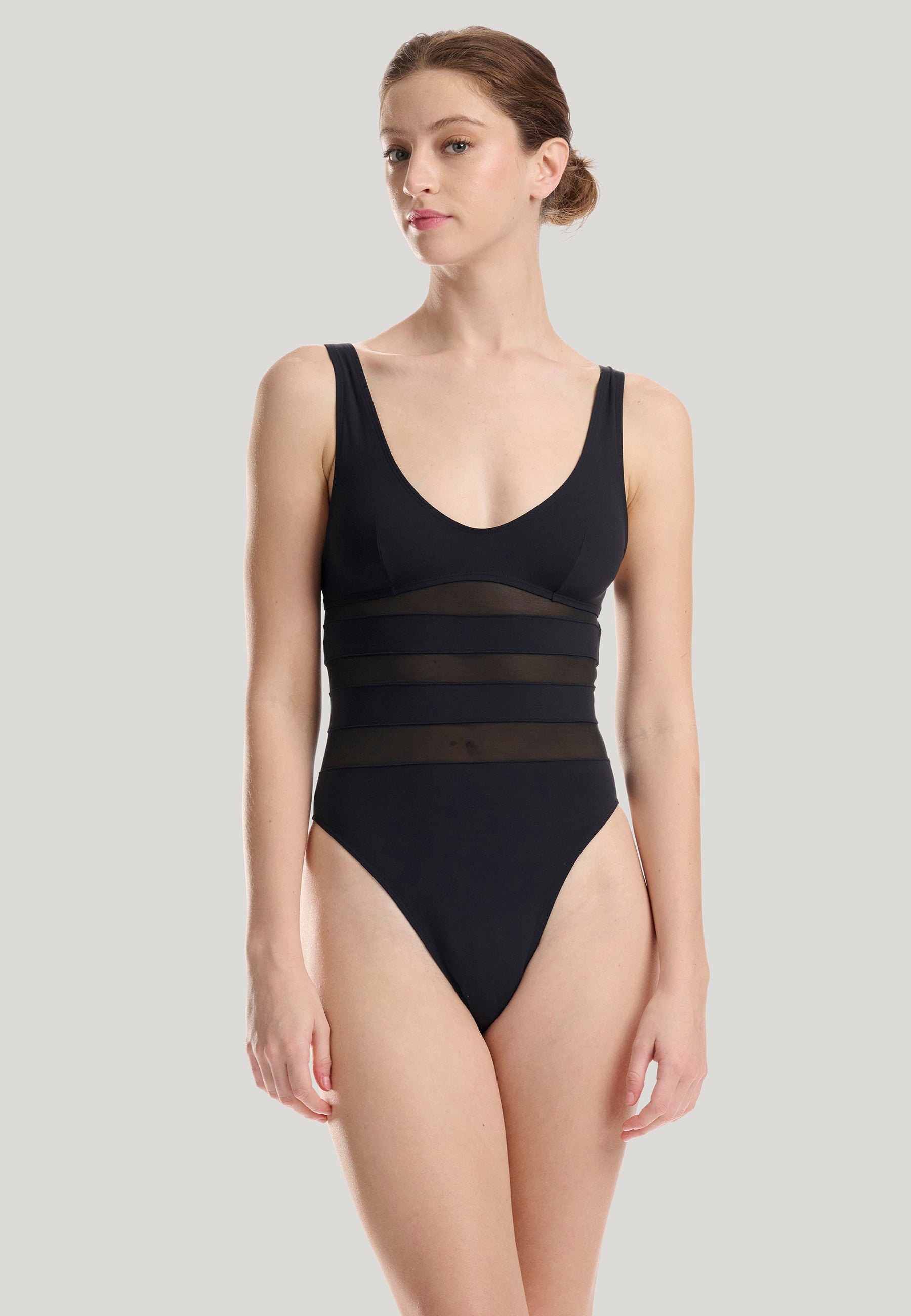 Sheer & Opaque Swimsuit-Swimwear-Wolford-OUTLET-ARCHIVIST