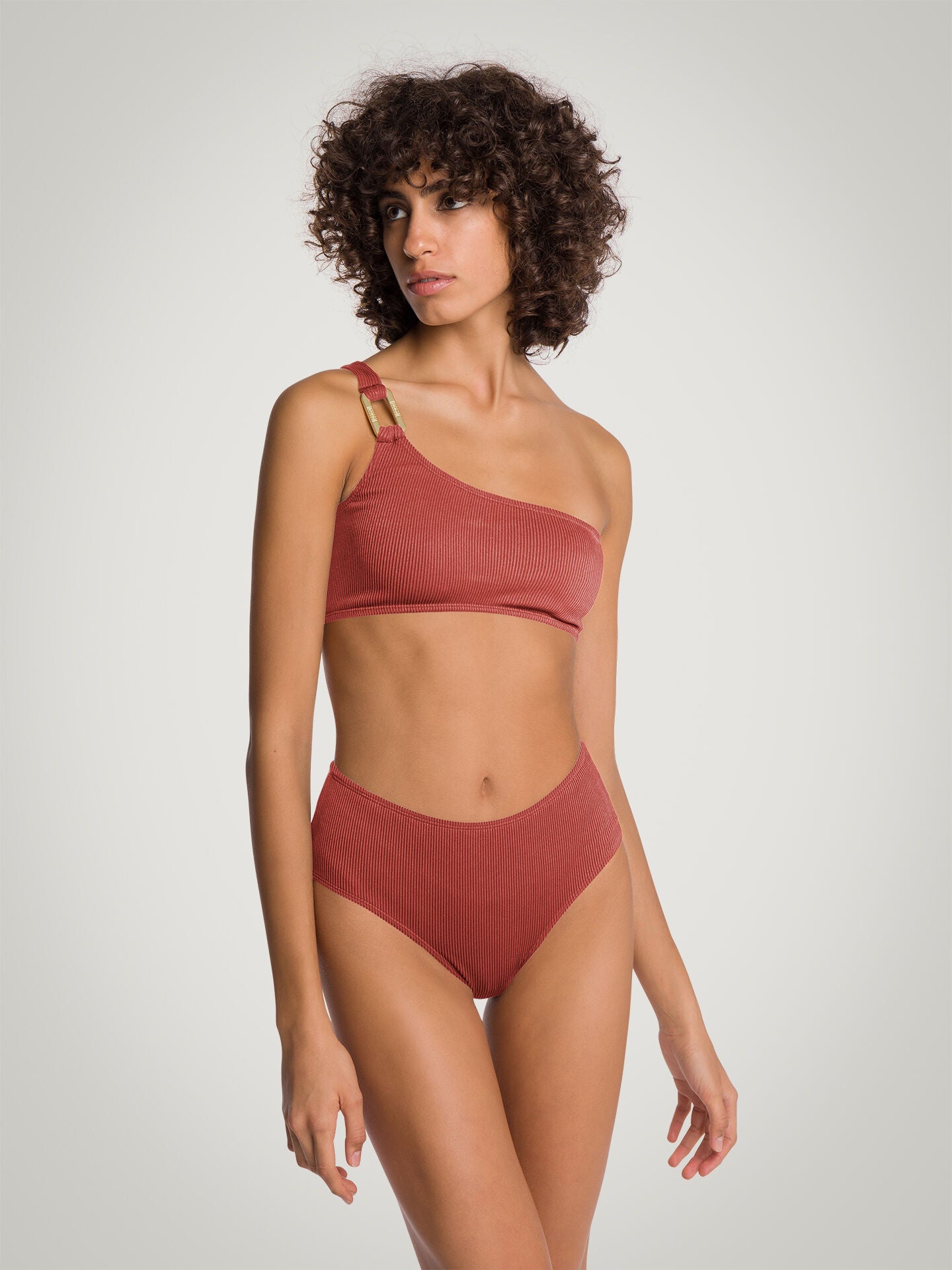 Texture One Shoulder Crop Top-Swimwear-Wolford-OUTLET-ARCHIVIST