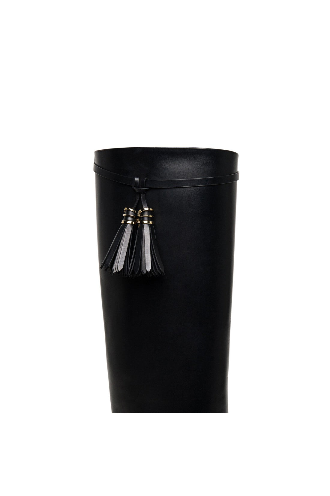 Women’s black leather boot