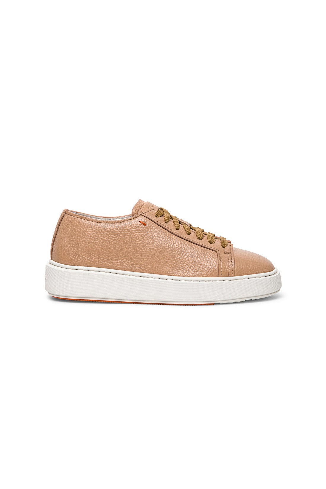 Women’s pink leather sneaker