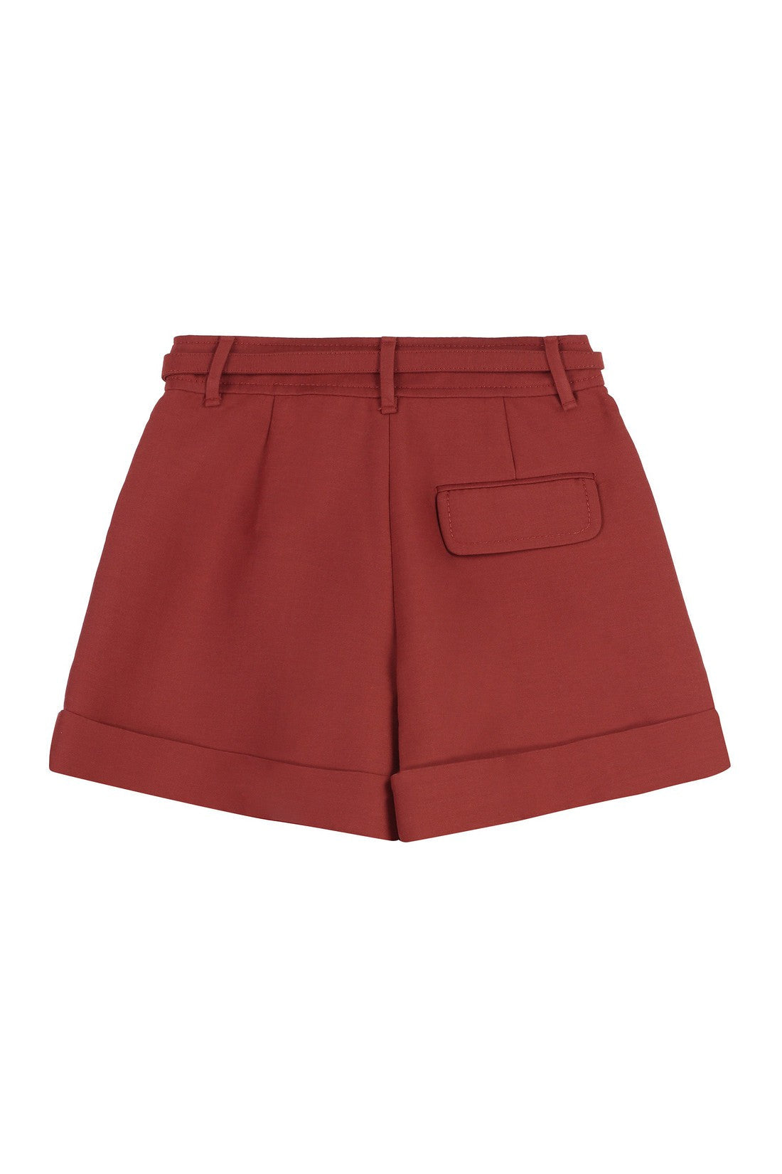 Zimmermann-OUTLET-SALE-Wonderland high-rise shorts-ARCHIVIST