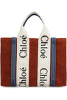 Chloé-OUTLET-SALE-Woody small tote wool-ARCHIVIST