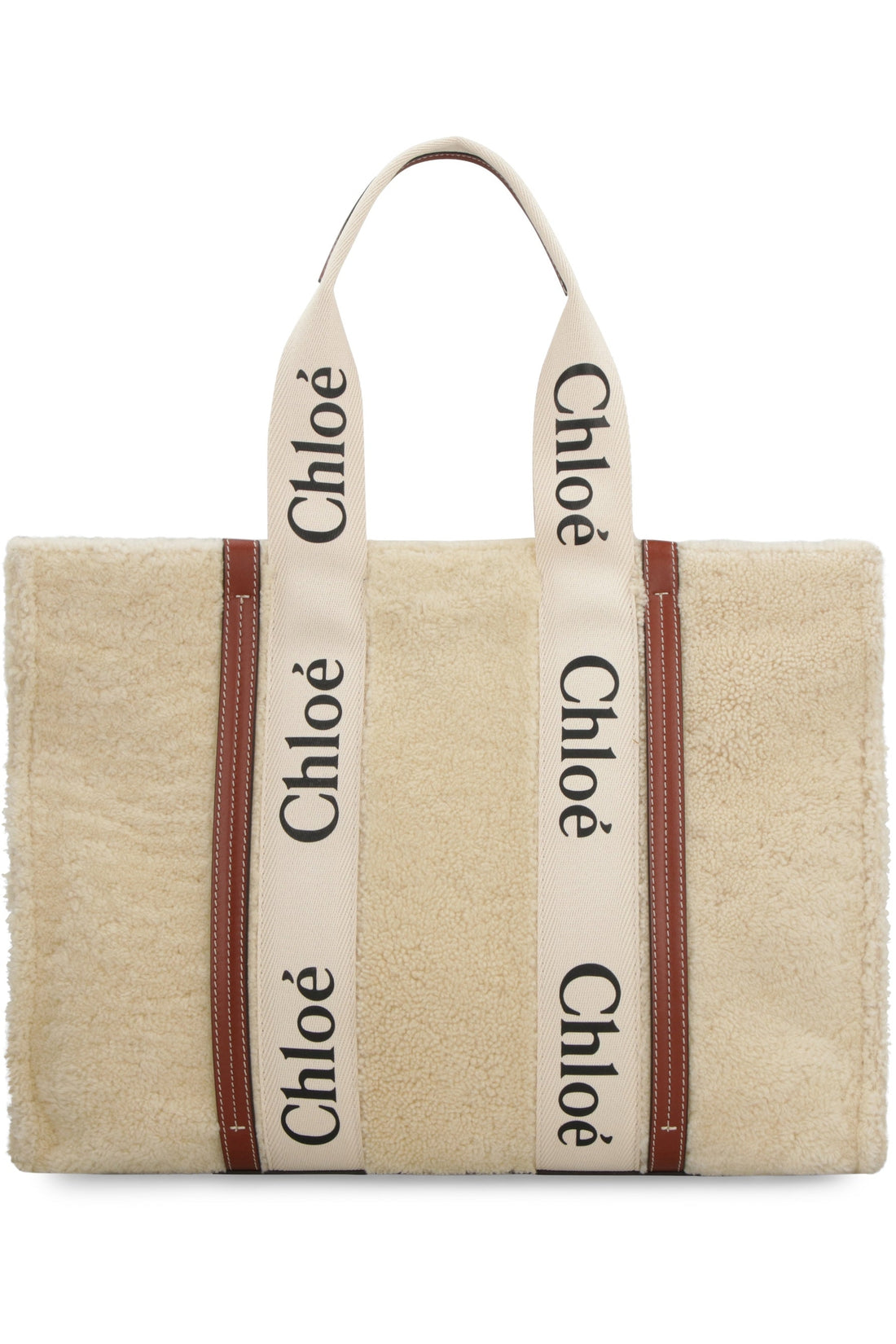 Chloé-OUTLET-SALE-Woody tote bag-ARCHIVIST