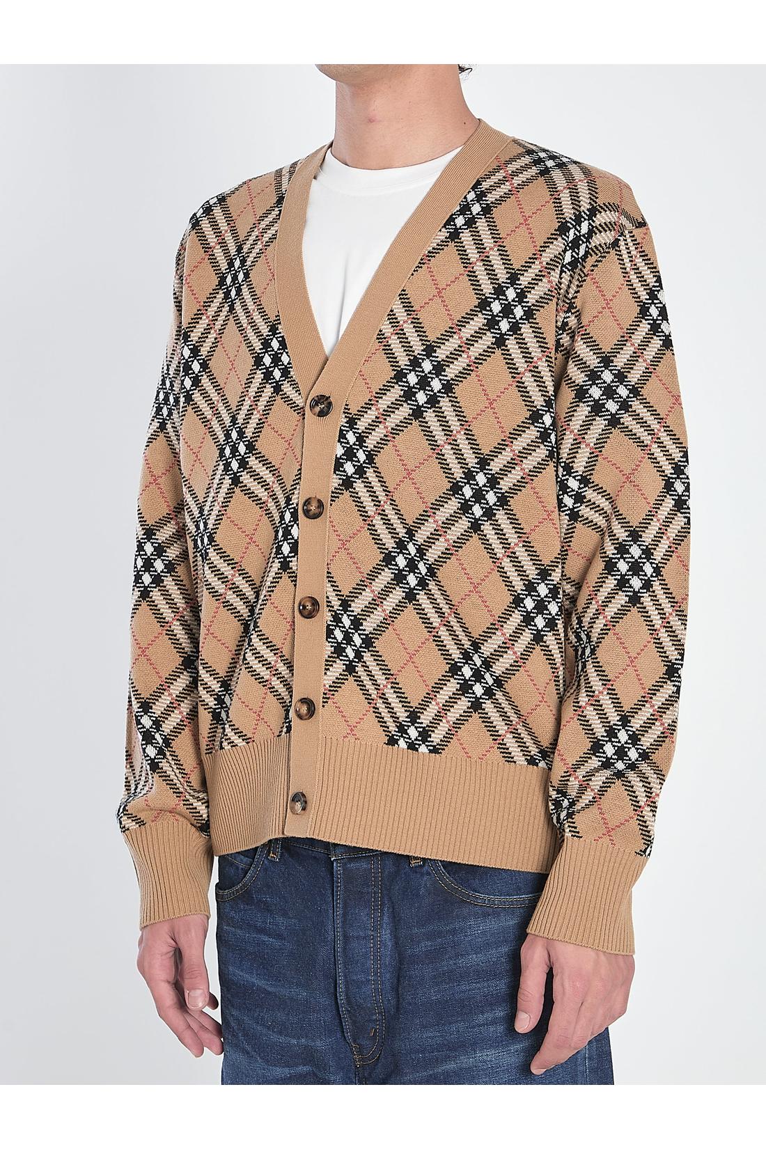 Burberry-OUTLET-SALE-Wool-Blend Cardigan-ARCHIVIST