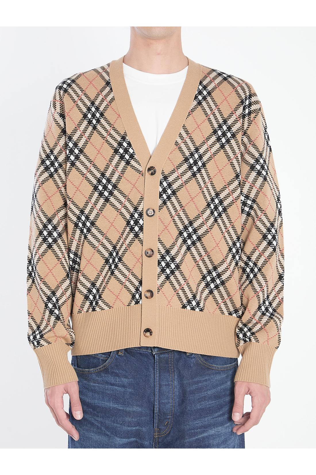 Burberry-OUTLET-SALE-Wool-Blend Cardigan-ARCHIVIST
