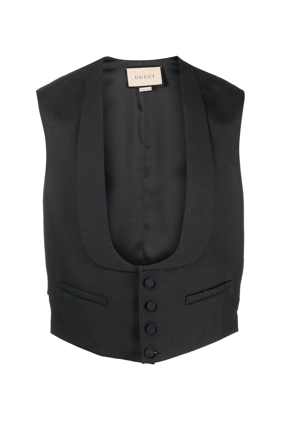 Gucci-OUTLET-SALE-Wool Formal Vest Gilet-ARCHIVIST