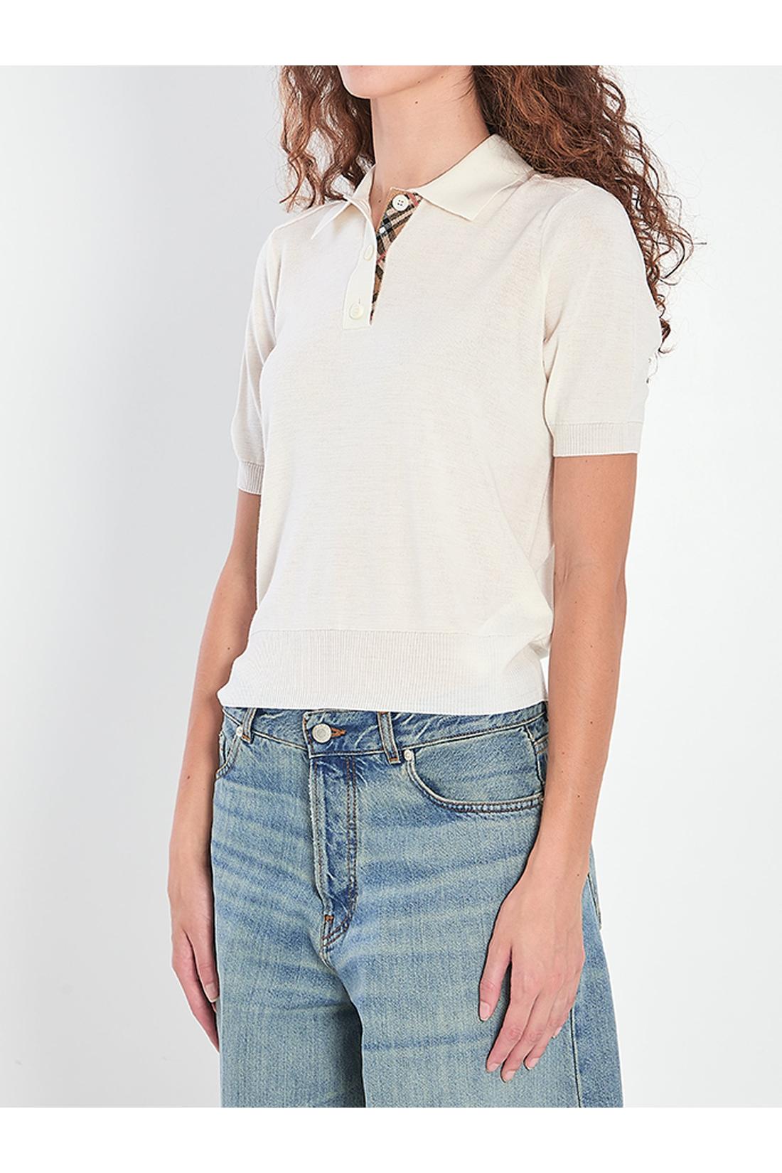 Burberry-OUTLET-SALE-Wool Polo Shirt-ARCHIVIST