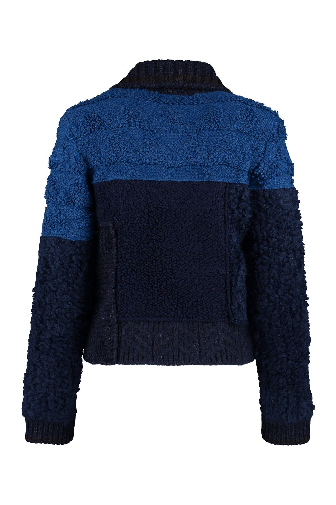 Bottega Veneta-OUTLET-SALE-Wool V-neck sweater-ARCHIVIST