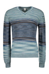 M Missoni-OUTLET-SALE-Wool V-neck sweater-ARCHIVIST