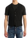 Tonello-OUTLET-SALE-Wool Vest Black-ARCHIVIST