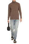 Piralo-OUTLET-SALE-Wool and cachemire turtleneck pullover-ARCHIVIST