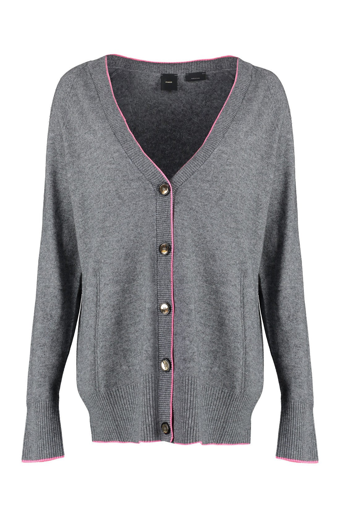 Pinko-OUTLET-SALE-Wool and cashmere cardigan-ARCHIVIST