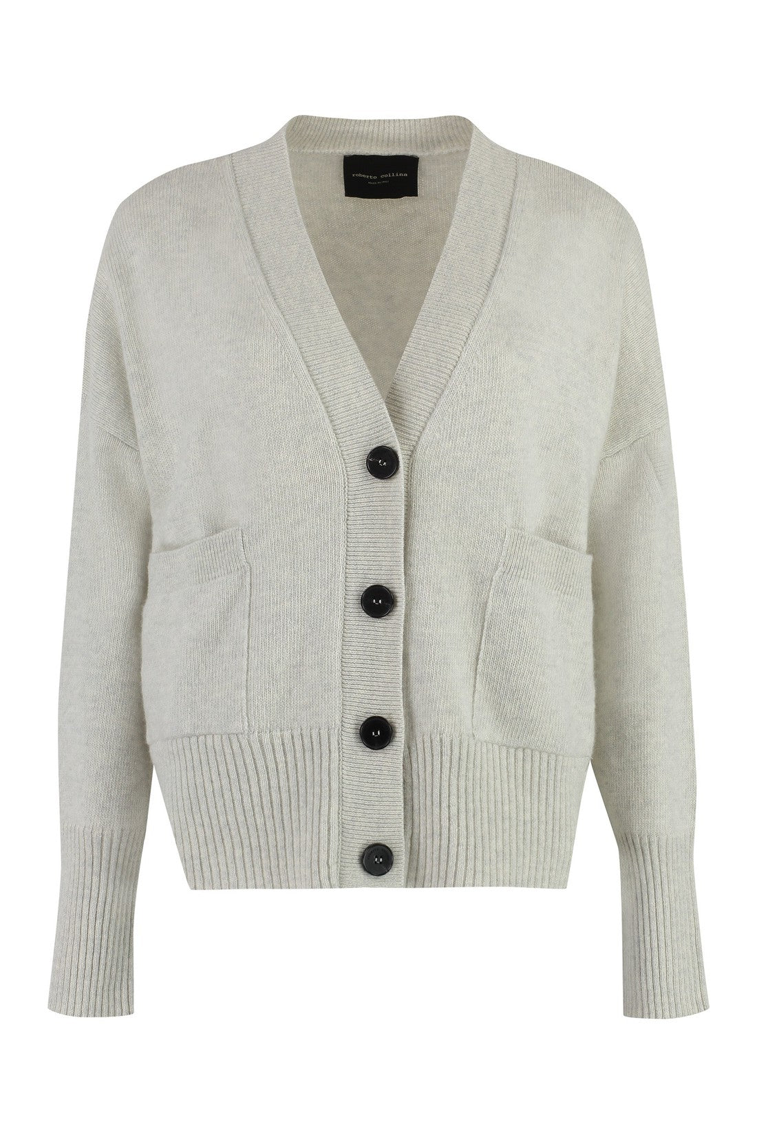 Roberto Collina-OUTLET-SALE-Wool and cashmere cardigan-ARCHIVIST
