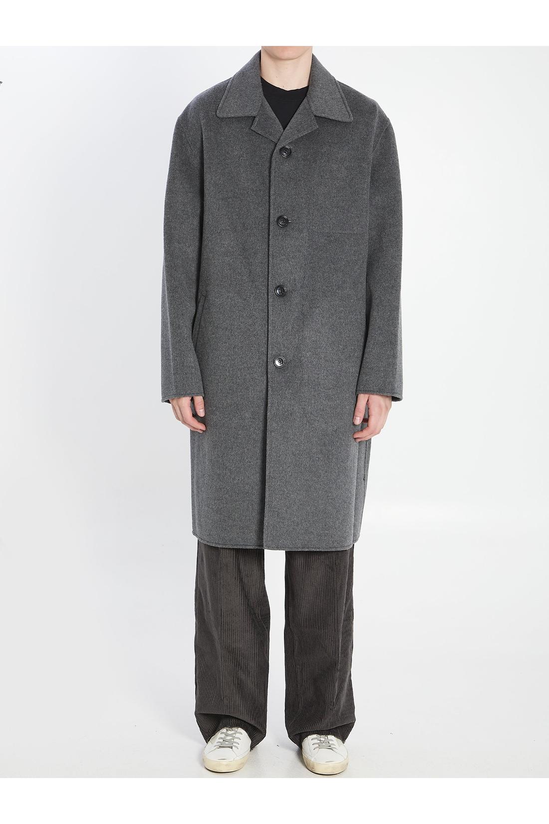 Ami Paris-OUTLET-SALE-Wool and cashmere coat-ARCHIVIST