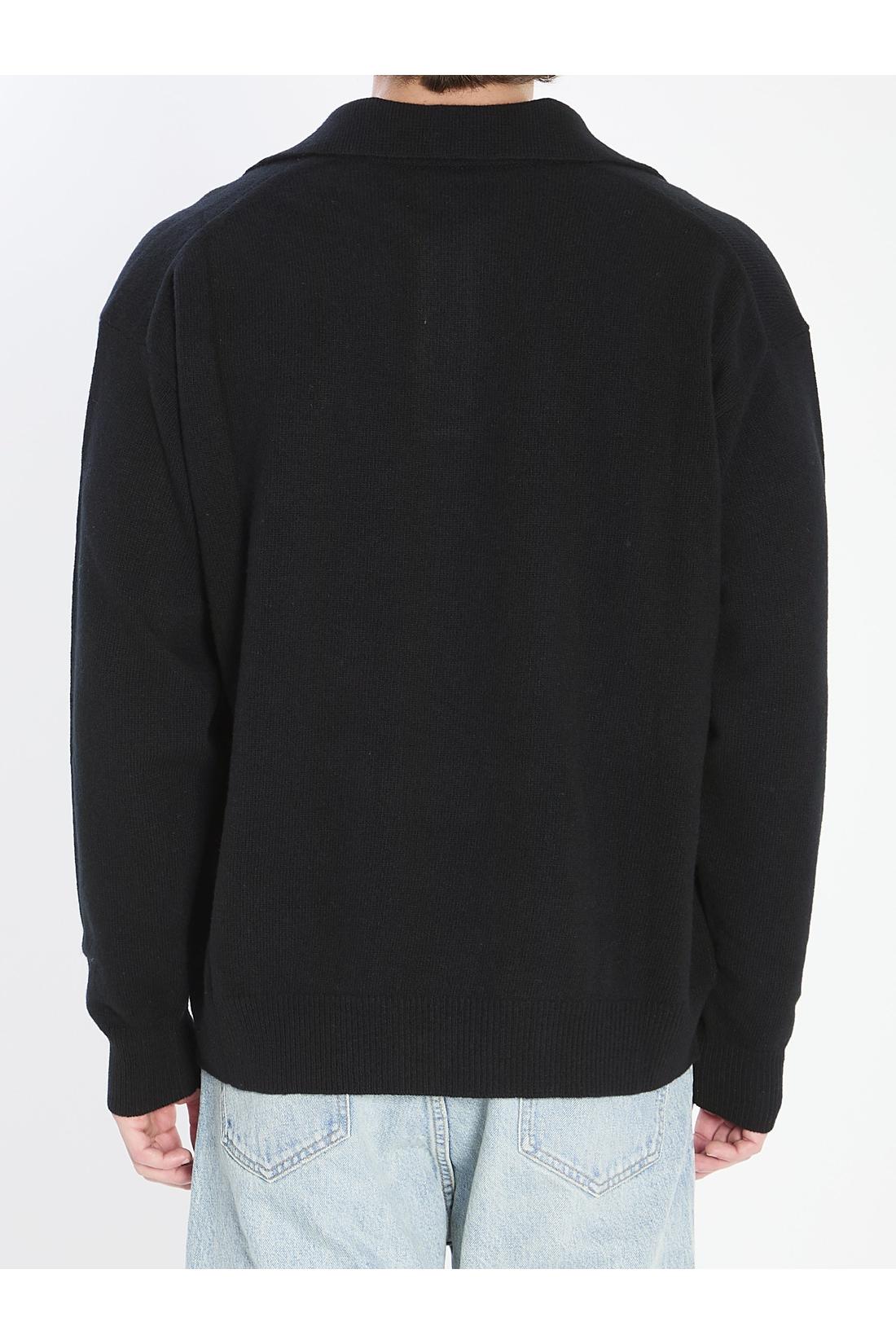 Roberto Collina-OUTLET-SALE-Wool and cashmere over polo-ARCHIVIST