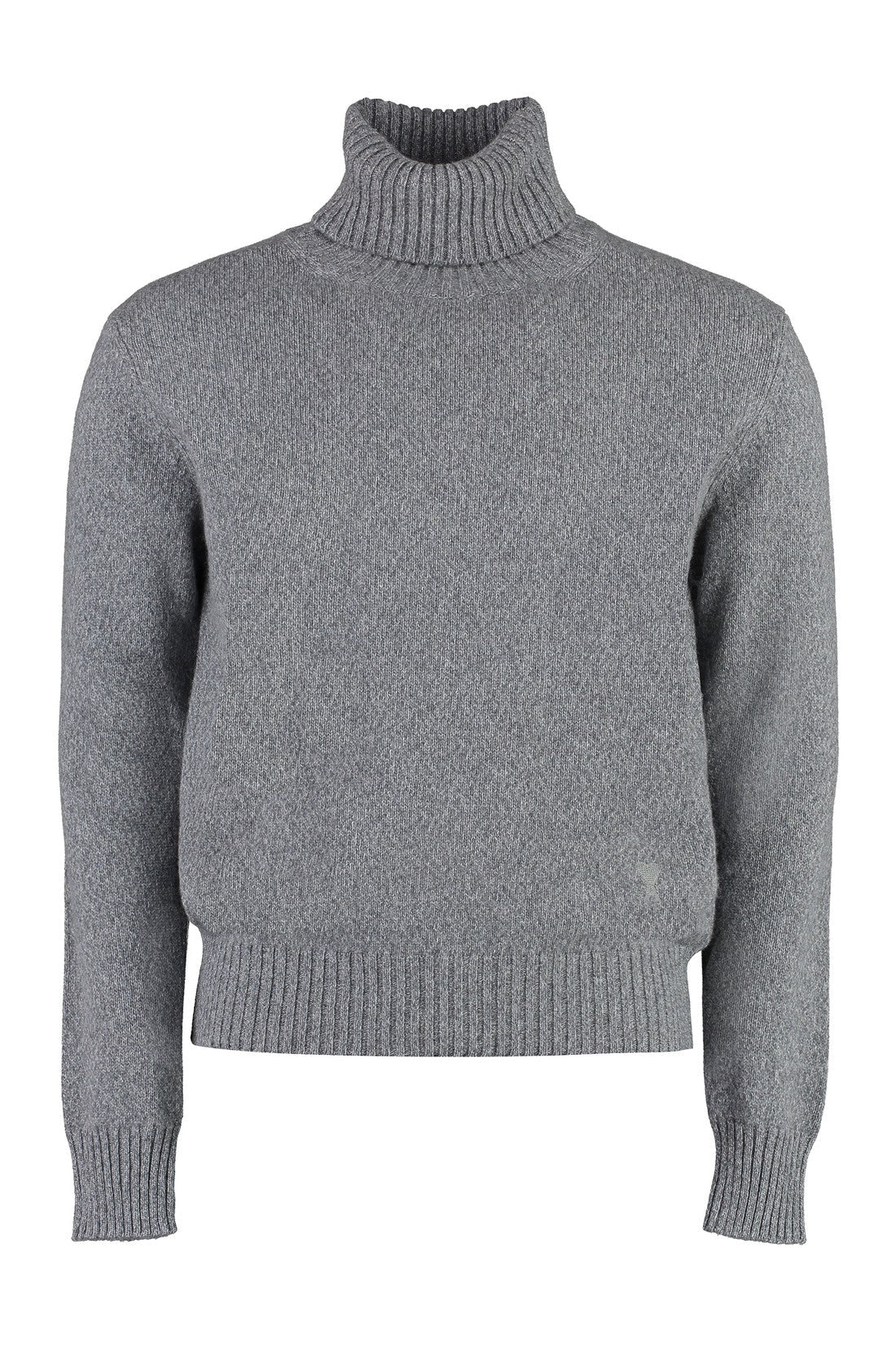 AMI PARIS-OUTLET-SALE-Wool and cashmere sweater-ARCHIVIST